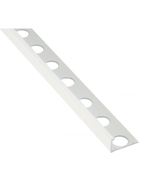 HL-12 ALUMINIUM FLOOR TRIM WHITE 12 MM