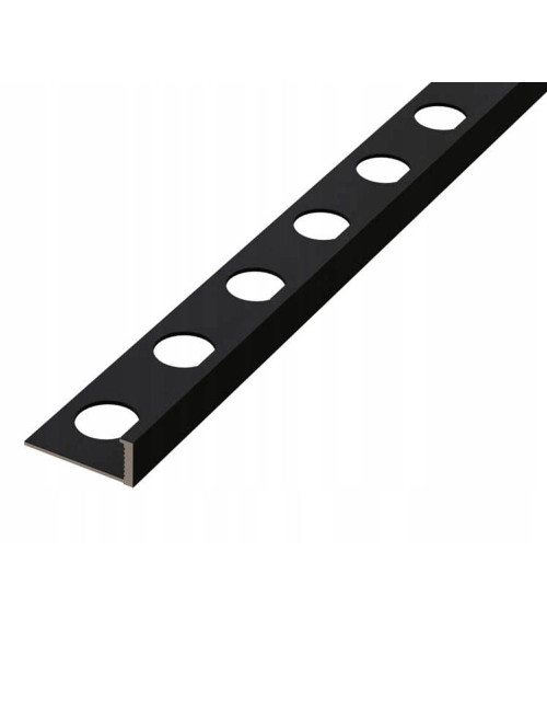 HL-12 ALUMINIUM FLOOR TRIM BLACK 12 MM