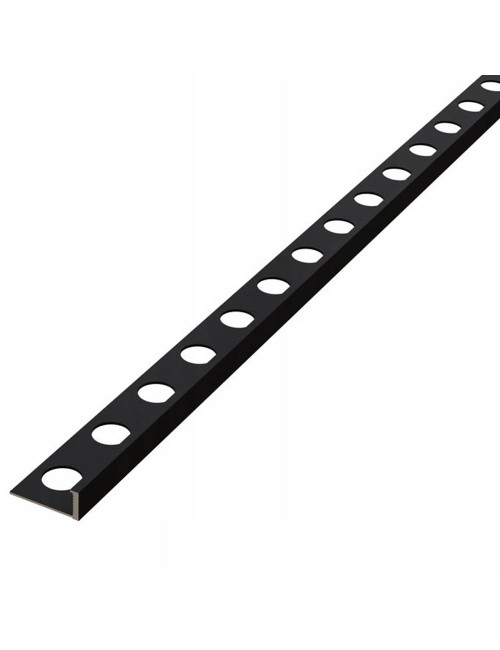 HL-12 ALUMINIUM FLOOR TRIM BLACK 12 MM