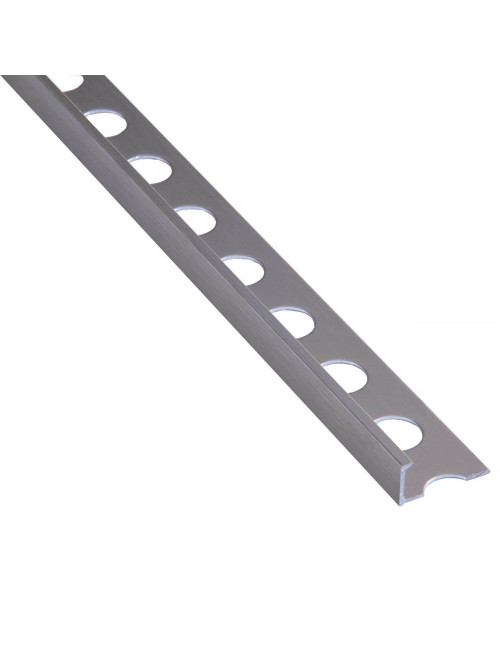 HL-14 ALUMINIUM FLOOR TRIM GREY 14MM
