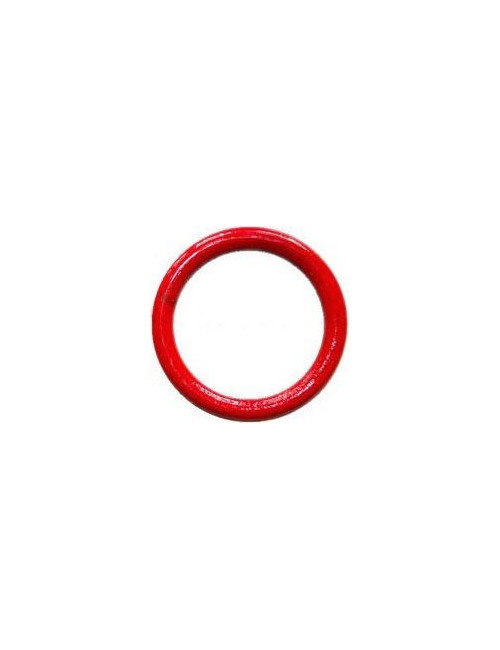 Red Painted Weldless Round Ring ''1 x 4 - CHN