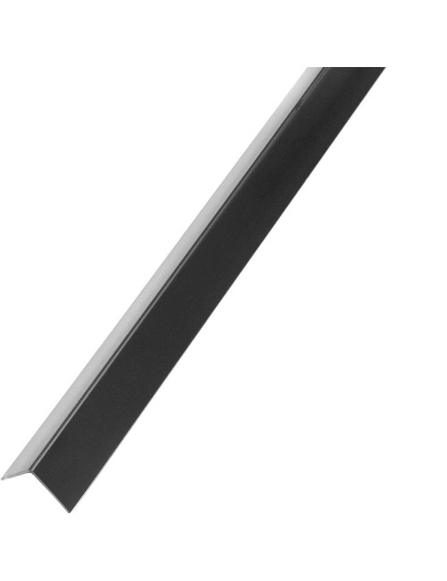 ALUMINIUM ANGLE TRIM BLACK 30 X 30 MM X 3MTR
