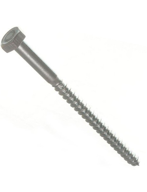 برغي تلفون 3/8"×150 10ملي جلفنايز TWN