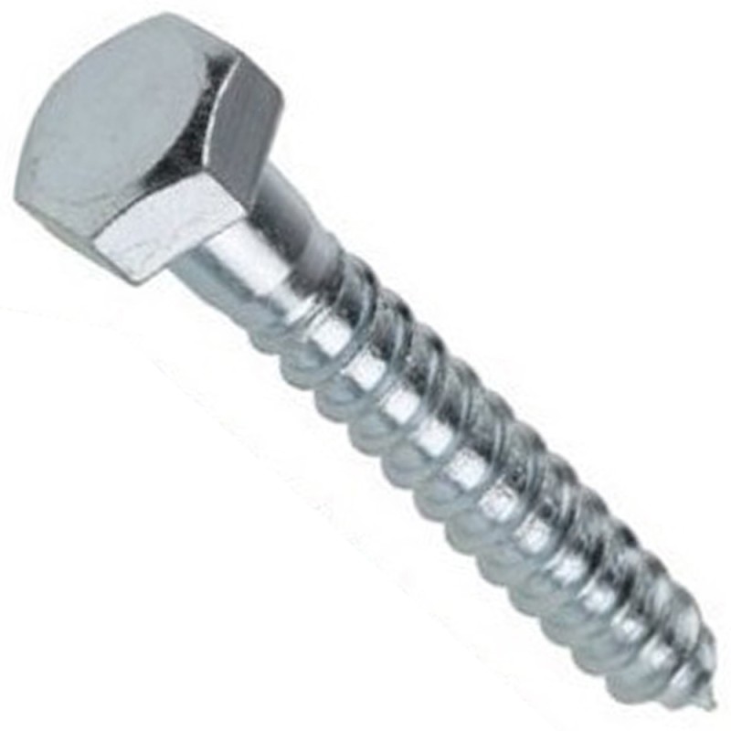 برغي تلفون 3/8"×60 10ملي جلفنايز TWN