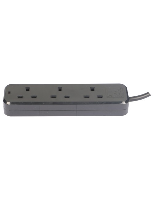 VOLT EXTENSION SOCKET 3WAY X 5MTR BLAK /GREY