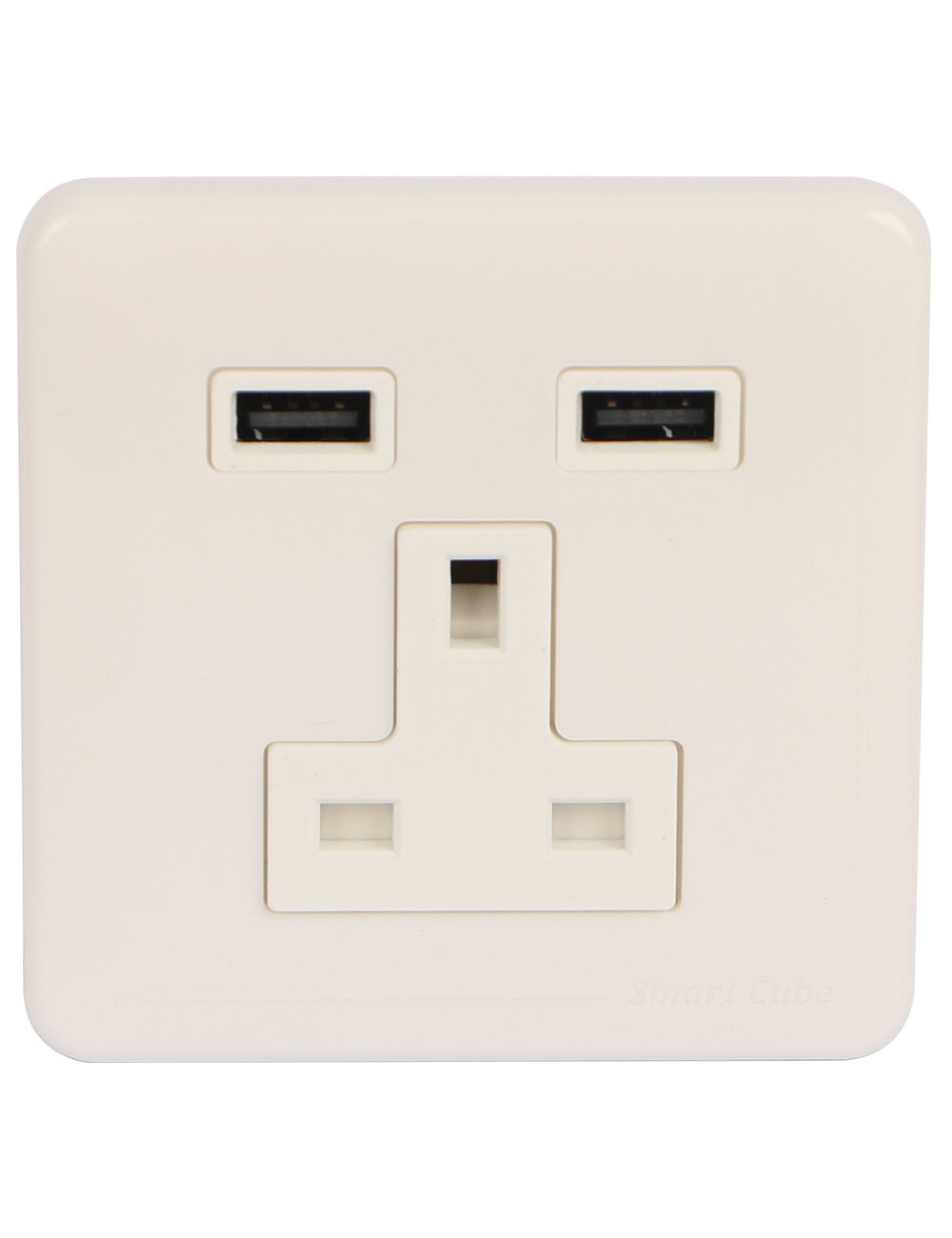 VOLT SMART SOCKET WHITE 13AMP WITH USB