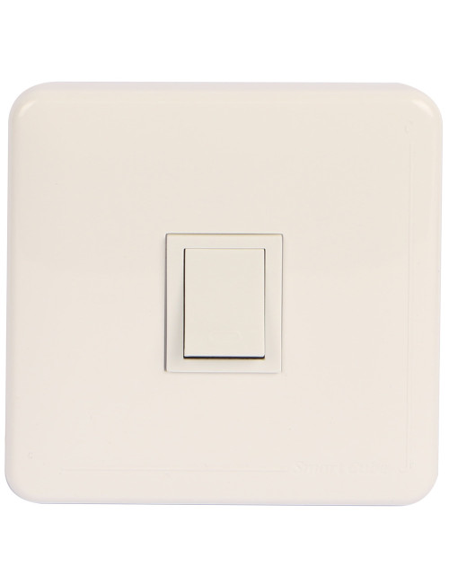 VOLT 1 SINGLE SWITCH WHITE