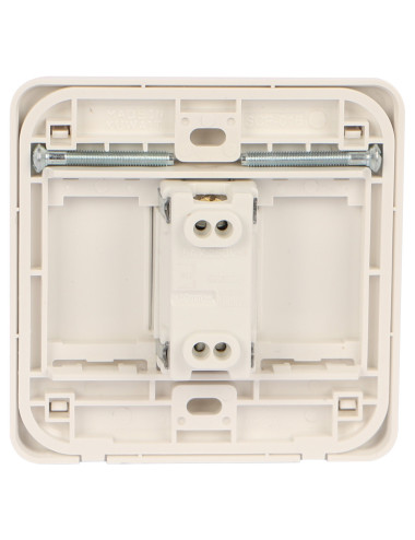 VOLT 1 SINGLE SWITCH WHITE