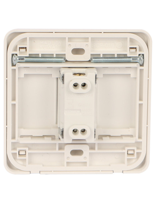 VOLT 1 SINGLE SWITCH WHITE