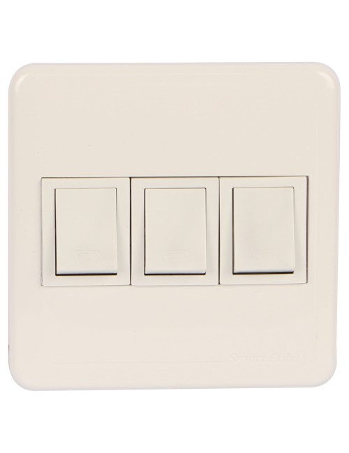VOLT 3 TRIPLE SWITCH WHITE