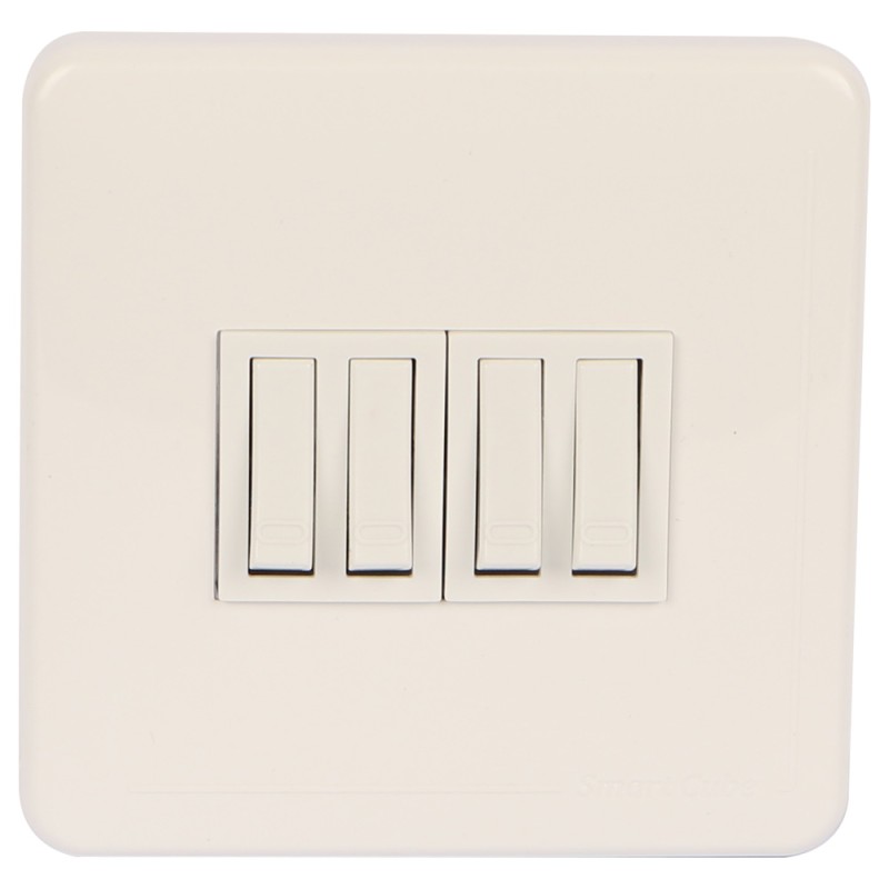 VOLT 4 WHITE SWITCH QUAD