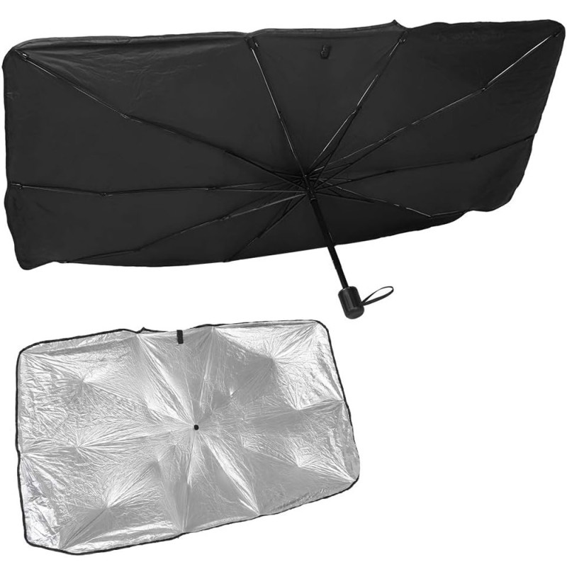 FOLDABLE CAR WINDSHEILD SUNSHADE UMBRELLA