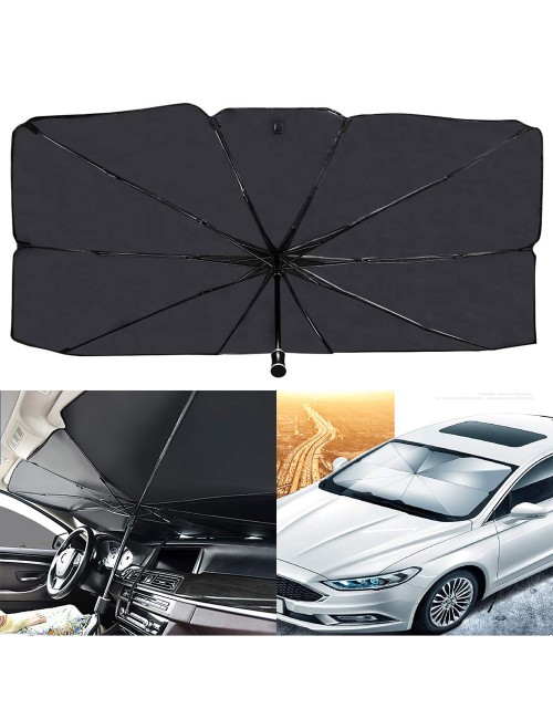 FOLDABLE CAR WINDSHEILD SUNSHADE UMBRELLA