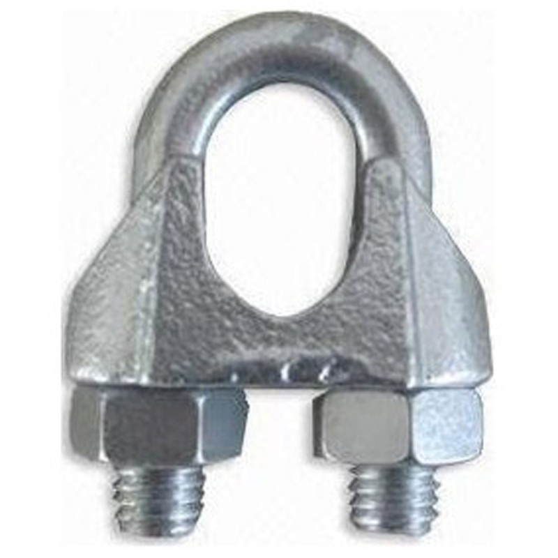 ELEC GALV. Din741 Wire Rope Clips W/O Groove 3MM - CHN