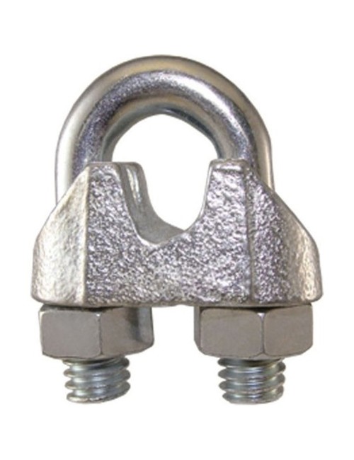 ELEC GALV. Din741 Wire Rope Clips W/O Groove 5MM - CHN