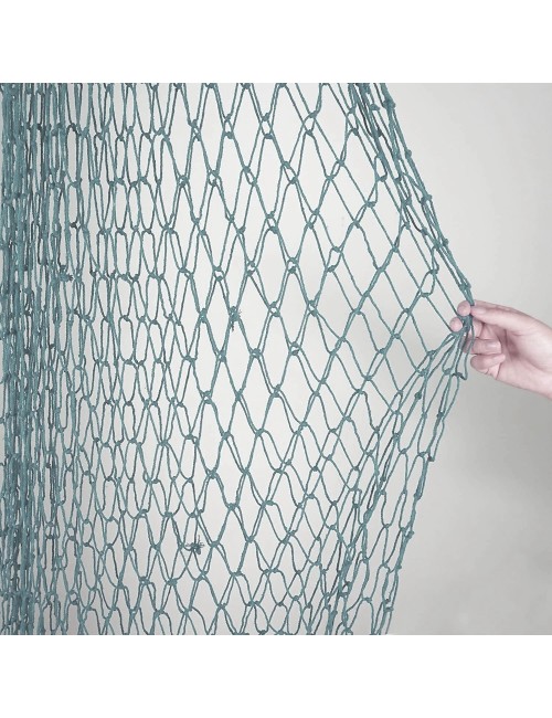 NYLON DECORATION NET 15PLY 1-1/2" FULL MESH GREY 30 MTR