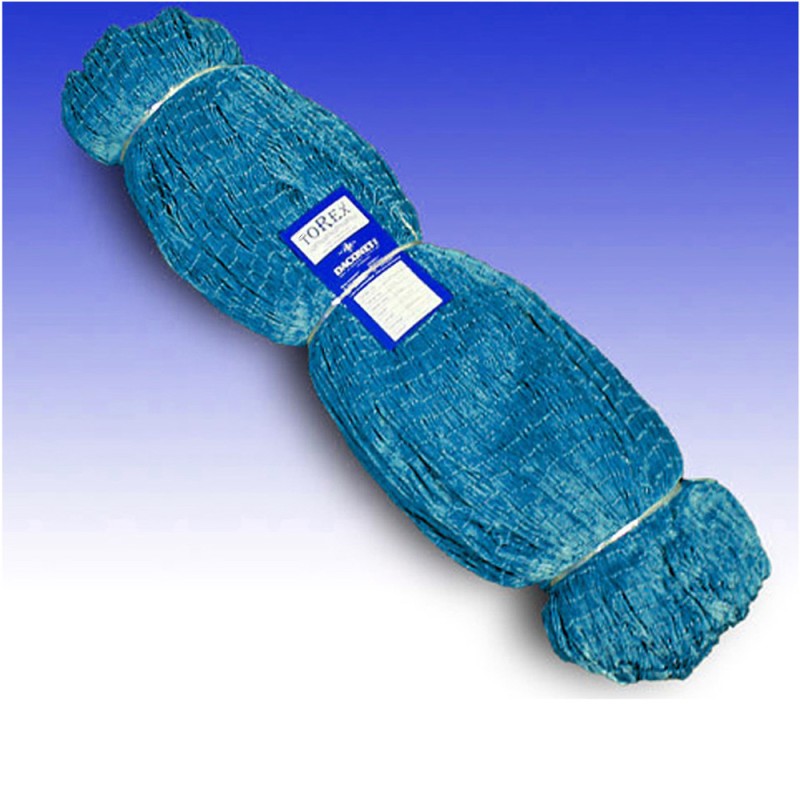 NYLON DECORATION NET 210D/15PLY 3/4" 80MD X 100FT BLUE