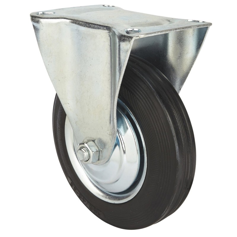 037250 RUBBER CASTER WHEEL 10"