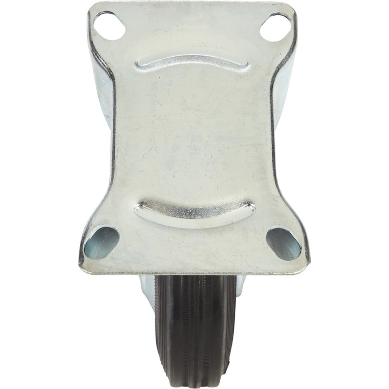 037250 RUBBER CASTER WHEEL 10"