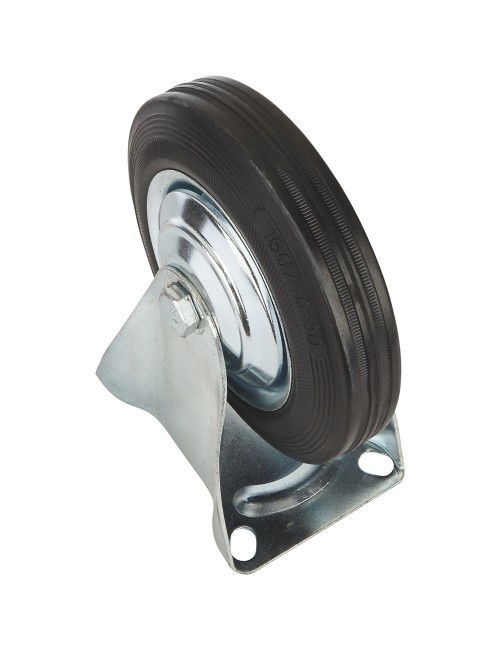 037250 RUBBER CASTER WHEEL 10"