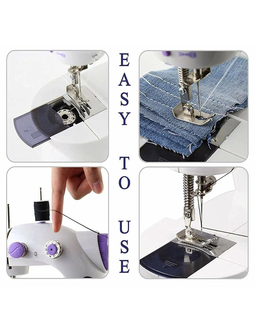 MM-HE SEWING MACHINE 6W ماكينة خياطة كهرباء