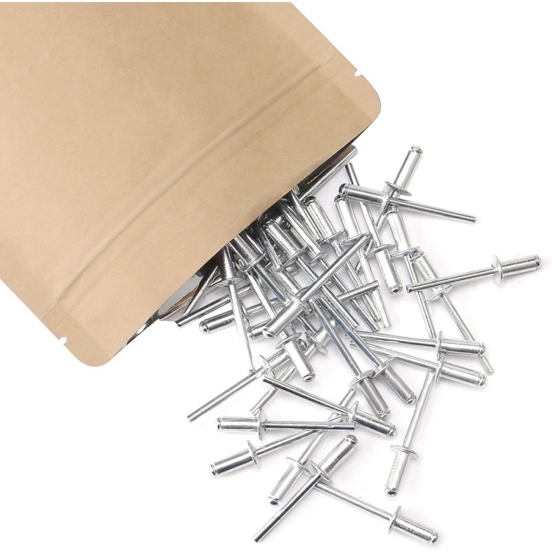 BLIND ALUMINIUM RIVET SILVER 3.2" x 10 MM