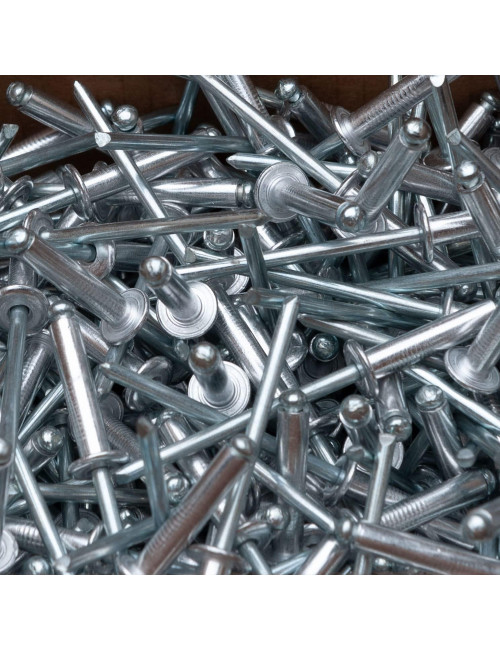 BLIND ALUMINIUM RIVET SILVER 3.2" x 12.7 MM
