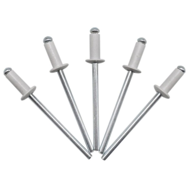 BLIND ALUMINIUM RIVET WHITE 3.2 x 8 MM