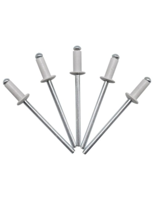 BLIND ALUMINIUM RIVET WHITE 3.2 x 8 MM