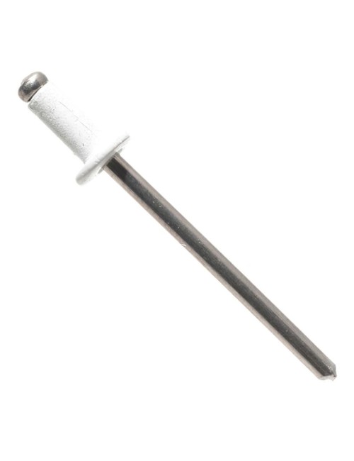 BLIND ALUMINIUM RIVET WHITE 3.2 x 7.4 MM