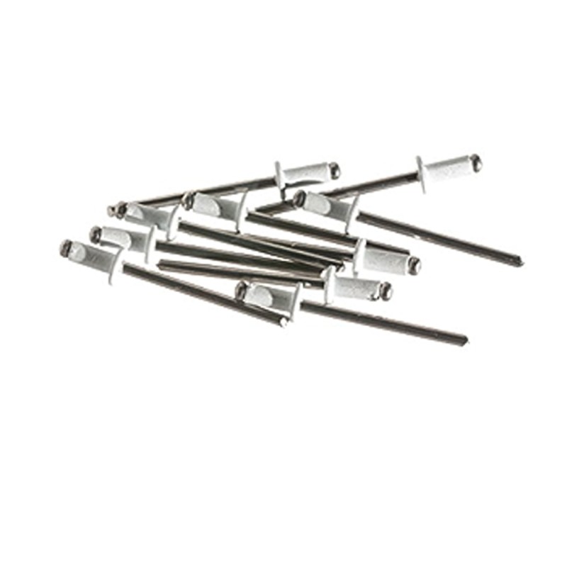 BLIND ALUMINIUM RIVET WHITE 3.2 x 7.4 MM