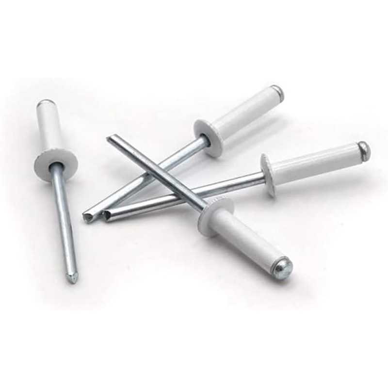 BLIND ALUMINIUM RIVET WHITE 3.2 x 10 MM