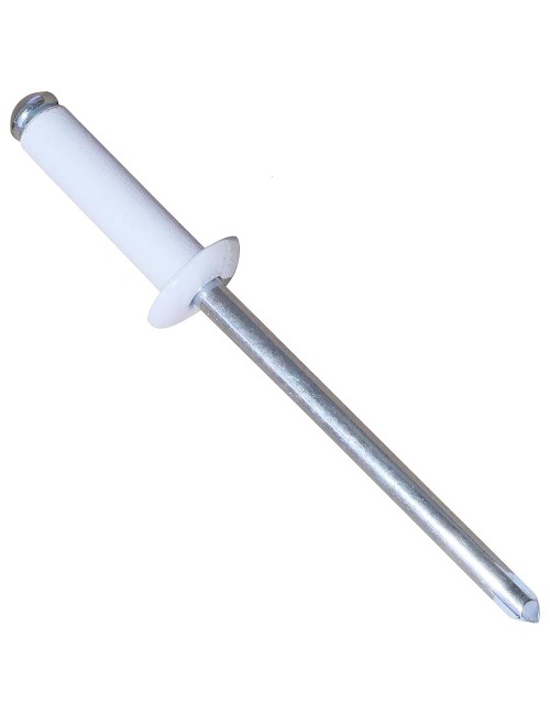 BLIND ALUMINIUM RIVET WHITE 3.2 x 11.5 MM