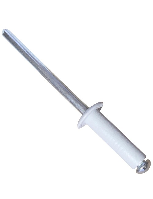 BLIND ALUMINIUM RIVET WHITE 3.2 x 11.5 MM