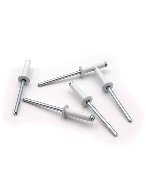 BLIND ALUMINIUM RIVET WHITE 3.2 x 11.5 MM