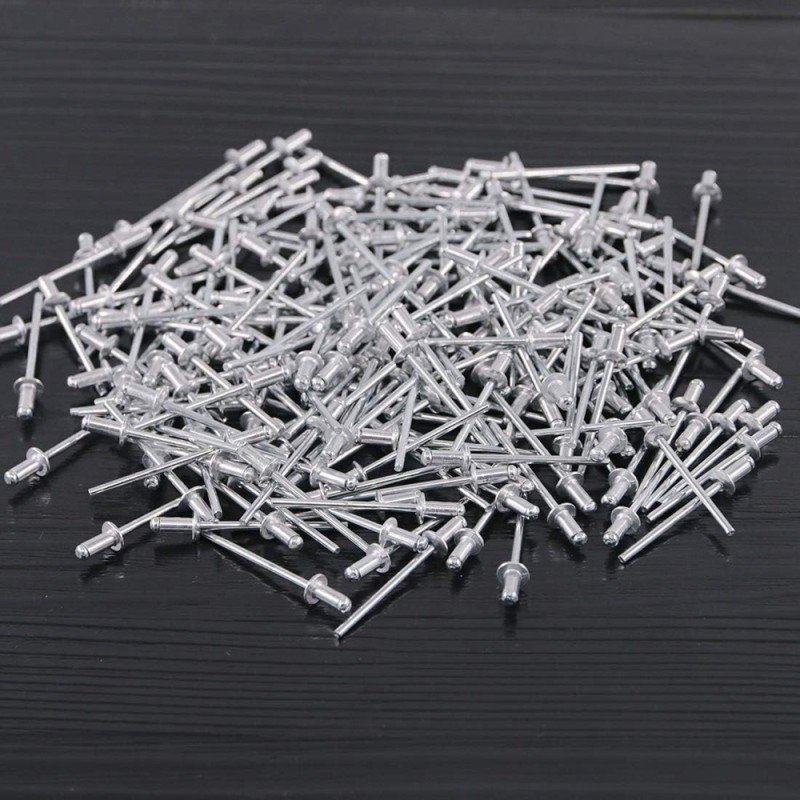 BLIND ALUMINIUM RIVET WHITE 3.2 x 11.5 MM