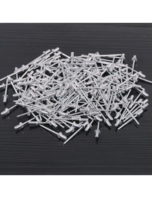 BLIND ALUMINIUM RIVET WHITE 3.2 x 11.5 MM