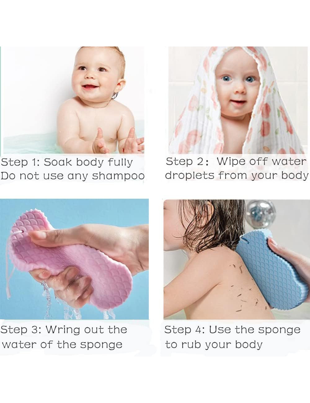 SOFT EXFOLIATING BATH SPONG