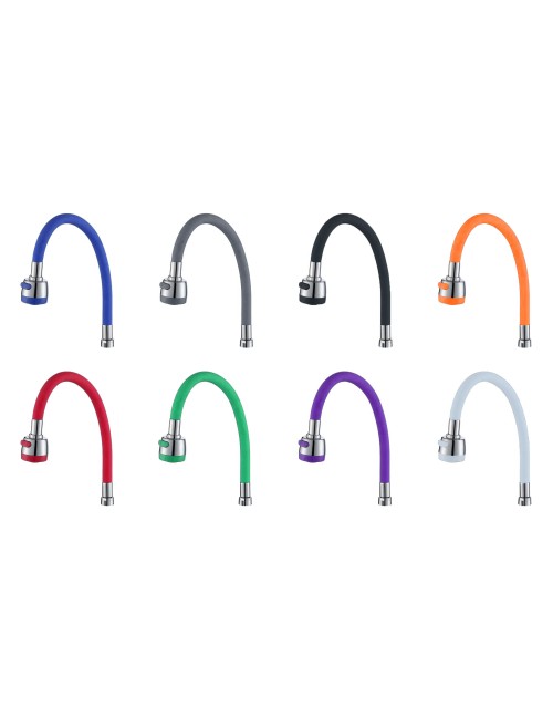 FLEXIBLE SPOUT FOR SINK MIXTURE