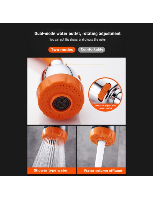 FLEXIBLE SPOUT FOR SINK MIXTURE