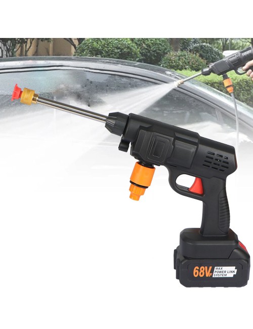 مضخة غسيل متنقلة 68 فولت 2باتري