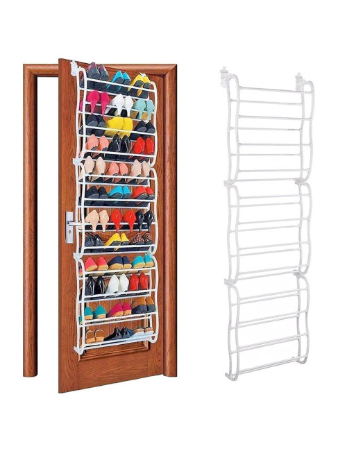 DOOR MOUNTED PLASTIC SHOE RACK