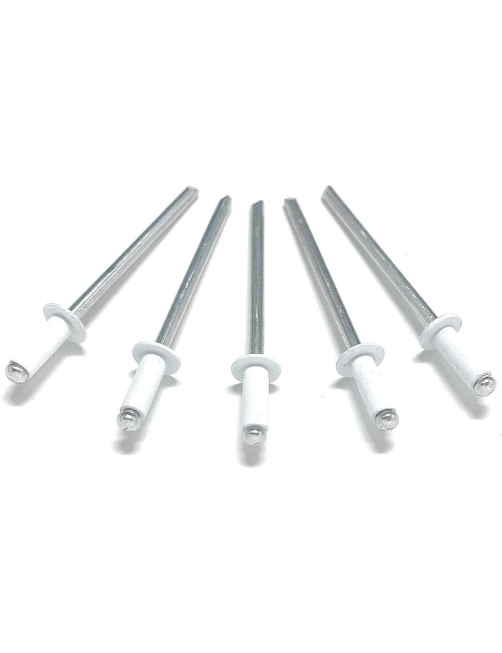 BLIND ALUMINIUM RIVET WHITE 4 x 11.4 MM