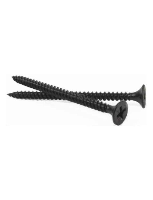 PHILLIPS BUGLE HEAD DRYWALL SCREW BLACK 2-1/2" × 6