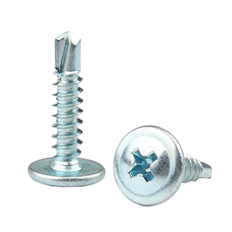 GIBSON BOARD SCREW ROUND HEAD 1" X 8