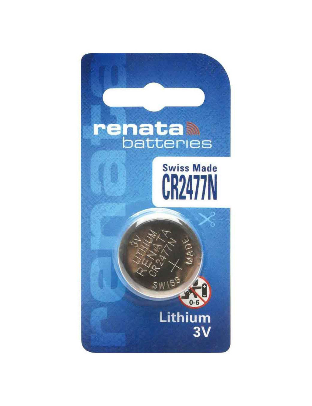 2477n Renata بطارية مدور