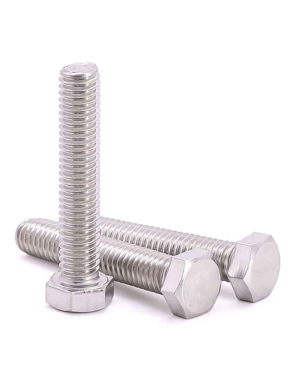 SS.316 HEX BOLT M16x90
