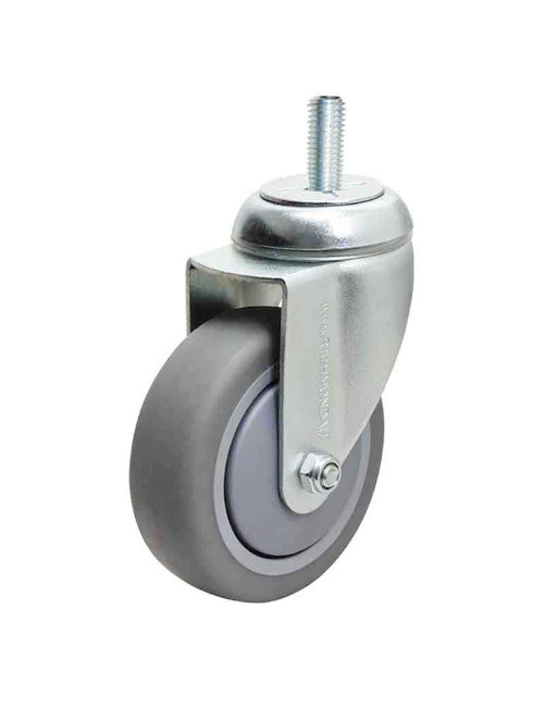 32 GREY CASTER WHEEL SCREW 5"