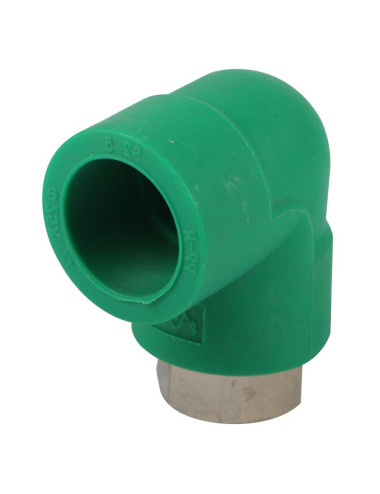 CPVC ELBOW 1/2" GREEN 25CM