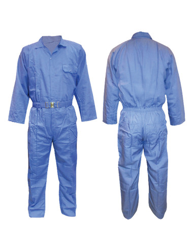 COVERALL MI x POLYSTER & COTTON GREY M